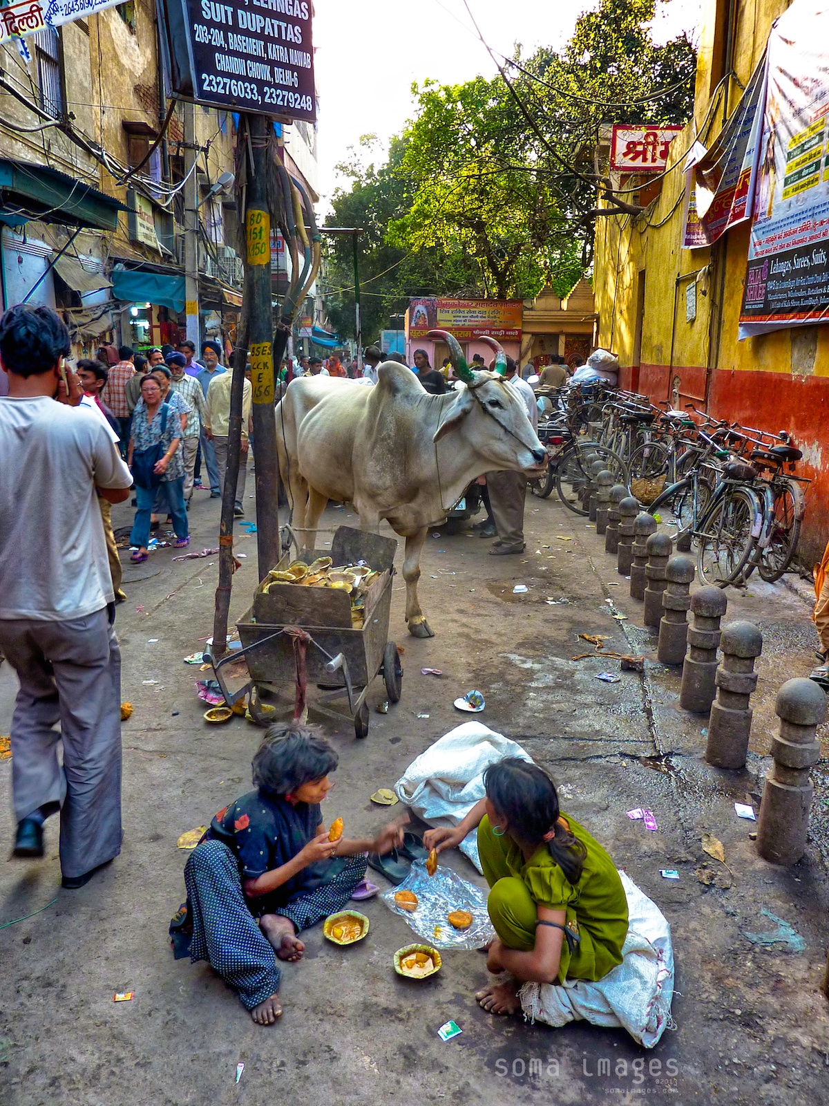 Chandni Chowk Market Old Delhi Indiasoma Images