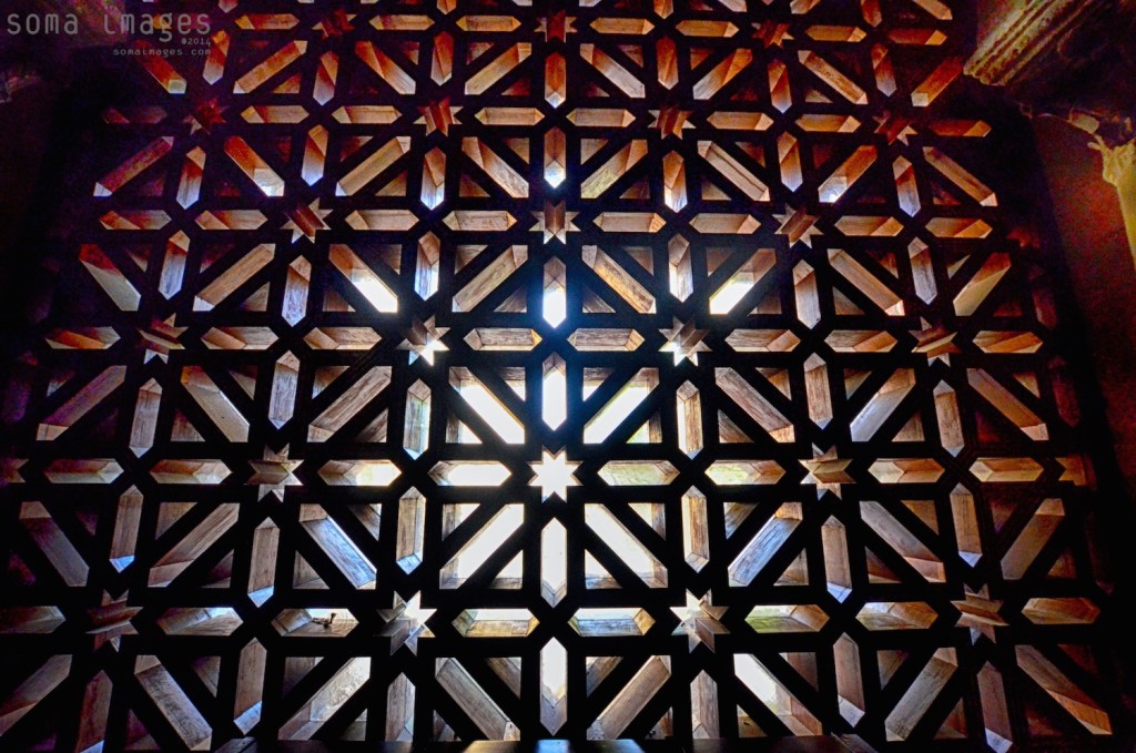 Mosaic windows, Mezquita de Córdoba, Cordoba, Spain