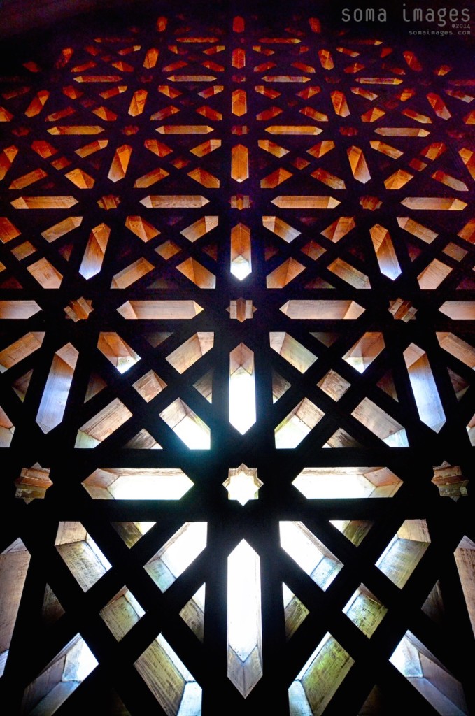 Mosaic windows, Mezquita de Córdoba, Cordoba, Spain